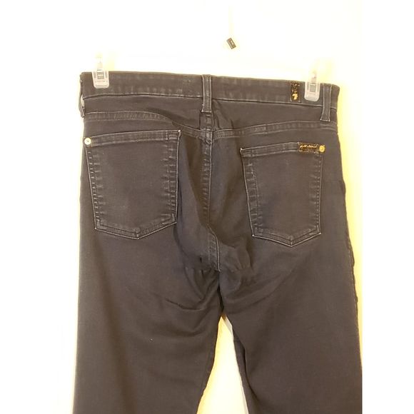 Women's, 7 For All Mankind, 29, 30W X 32L, LDark Blue - Picture 4 of 6